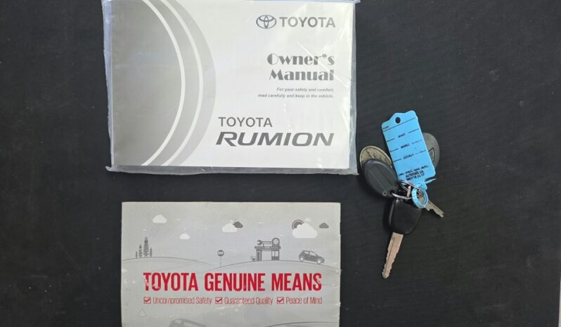 2023 Toyota Rumion 15i S Man 7 seater For Sale in Durban full